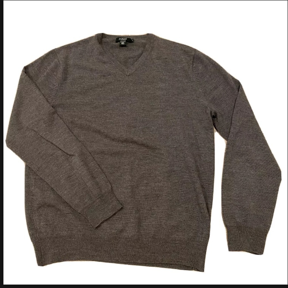 J. CREW italian Merino Wool Sweater 
Size Medium Slim Fit
